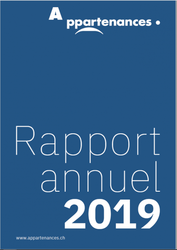 couverture appartenances rapport annuel 2019